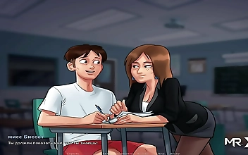 JAV Sensation: Itty-Bitty Teacher s Reward - Topless Sloppy BJ+PM in Episode 55!