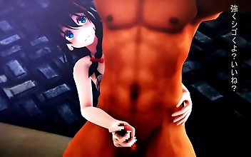 JAV Enchantress Gives Intense Handjob to Luscious Cock