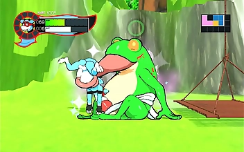 Japanese Hentai Game PornPlay Ep9 Reveals Sex Orgy in Secret Onsen with Oh So Hero Gay!