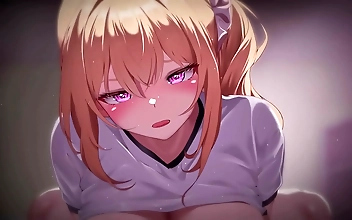 JAV Slut Gets Down and Dirty with Her White Body