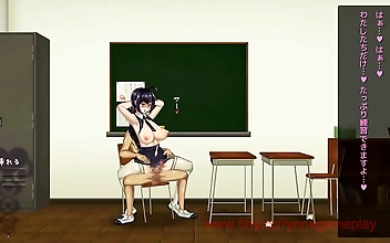 Experience the Ultimate Sex Session with a Hot College Hottie in New Hentai Game