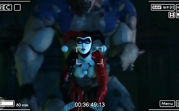JAV Hentai Animation Exclusive: Luscious Harley Quinn s Steamy Adventure