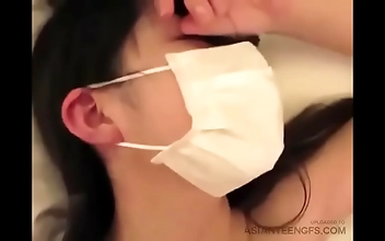 JAV slut with a luscious body gets fucked hard for cash in a hotel room