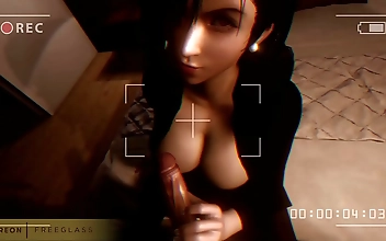 Tifa Lockhart: The Luscious Enchantress of Final Fantasy Brought to Life in Stunning 3D Hentai