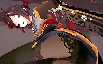 Enjoy the Sensual Chiori s Blowjob Technique in Genshin Impact and Experience the Sheer Bliss with PTRN Fantasy