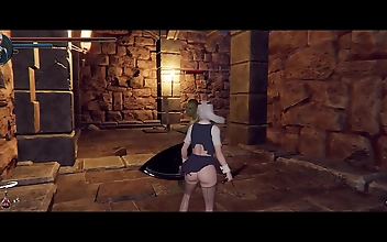 JAV Beauty Stuns as The Knight Girl, Dungeons Never Looked So Good in Part 2