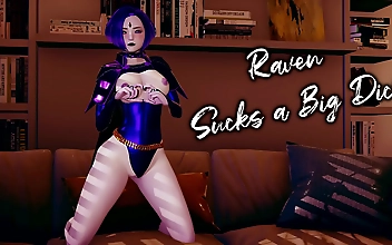 Get Ready for the Ultimate JAV Experience: Ravens Ravishing Suction on a Massive Dick in 3D Hentai!