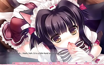 Nyan Cafe Macchiato part 2 - Alluring MILF Serves Up Luscious Brew in Japan