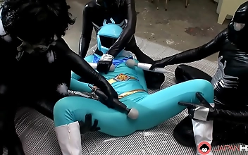 Unleash Your Desires with Japan s Sexiest Enchantress in a Blue Space Uniform! Intimate Pleasures of Group Sex with Sex Toys Revealed!