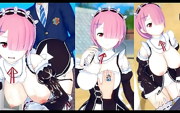 Unleash Your Furry Desires with the Hot ‘Re Zero Ram’ H-Game of Big-Boobied Anime Girls!