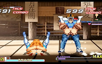 JAV Porn Battle: Bao and Brian Battler vs Chun-Li and RMika