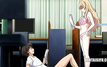 JAV Actresses Gone Wild: Naughty Intern Gets A Taste Of The FUCK-Or-Get-Out Culture At An Erotic Animation Company