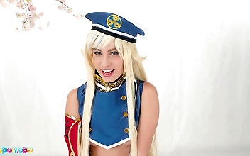 Unleash Your Inner Slutty Cosplay Luscious with Kristen Scott and Hina Suzuki