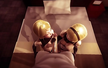 JAV Releases: Exploring the Sexy Side of Nier Automata with Fiery Twins – 3D Hentai Anime Experience