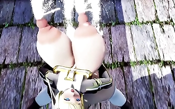 Milk It, Baby! Sizzling JAV Star Nun MMD Dance!
