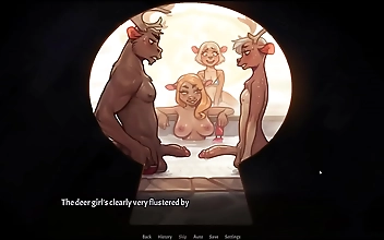 Experience the Ultimate Pleasure with My Pig Princess in Hentai Game PornPlay Ep9! Public Bathroom Erection Sesh!