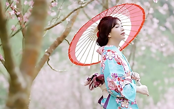 Taiwanese Seductress in a Blissful Sakura Fantasy - A JAV Porn Video You Can t Miss!