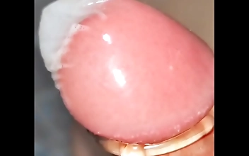 Tease Yourself with this Cum-Locking Fetish! Ultimate Ejaculation Control Inside a Condom and Sperm-Locking Ring Tease