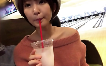 Japanese Cutie Yuri Goes Bowling Drinks Tapioca Fucks Amateur Pornographer