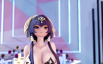 Candace MMD - Luscious Japanese Enchantress in Alluring Hentai Scene ~ JAV